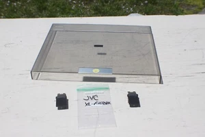 JVC - SG-XL-R202BK - CAROUSEL DUSTCOVER W/ HINGES - SMOKE- SCUFFS- USED SHAPE - Picture 1 of 4