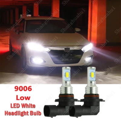 Faros LED blancos de haz bajo para HONDA ACUERDO 1988-12 CIVIC 2004-15 sedán Foto 1 de 4
