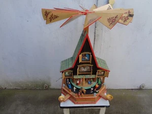 Adventshaus Pyramide Christi Geburt Glässer - Bild 1 von 21