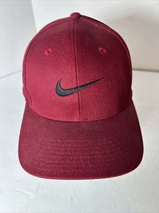 De Colección 90s 00s Nike Etiqueta Blanca Rojo Azul A Cheque Snapback Sombrero Bordado - Imagen 1 de 7