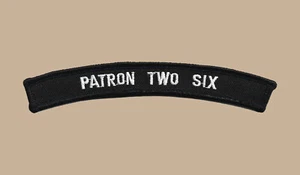 US Navy VP-26 Bone Deep PATRON Patrol Squadron UIM Spalla Rocker Tab (02-03) - Foto 1 di 1