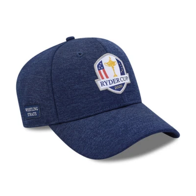 New Era Golf 39Thirty Stretch Fit Cap Ryders Cup 2020 PGA Tour Navy Sale