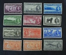 CKStamps: Canada Stamps Collection Newfoundland Scott#233-243 Mint LH OG