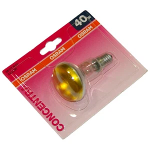 1 x Osram Reflektor Glühbirne Spot Color Gelb R50 40W 40 Watt Glühlampe E14 Conc - Bild 1 von 2