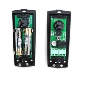 KIT COPPIA DI FOTOCELLULE A BATTERIA PER CANCELLI AUTOMATICI CONTROLLO ACCESSI - Foto 1 di 7