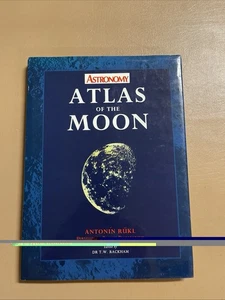 ASTRONOMY ATLAS OF THE MOON By Antonin Rukl & Thomas W. Rackham - Hardcover - Imagen 1 de 13