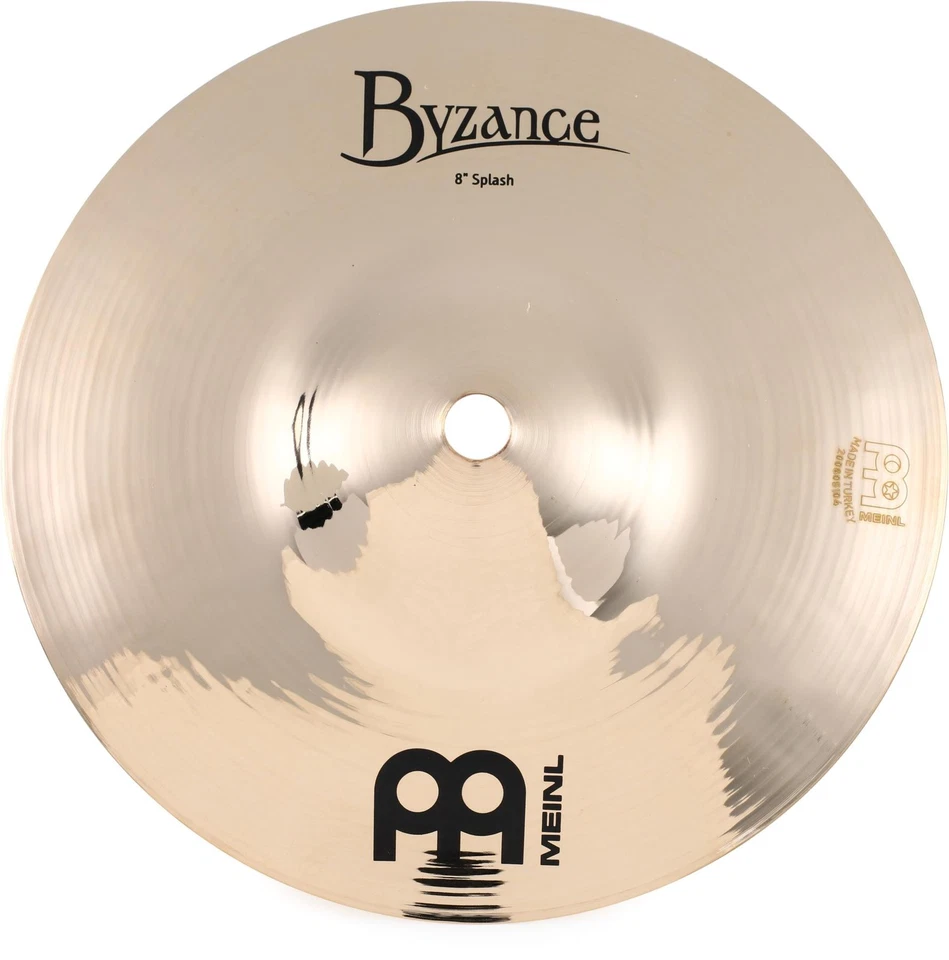 Meinl Cymbals 8 inch Byzance Brilliant Splash Cymbal - Image 1 of 1