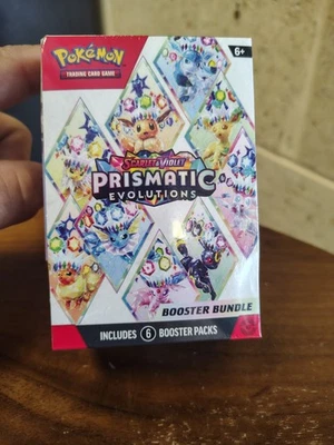 Pokemon Scarlet and Violet Prismatic Evolutions Booster Bundle! FACTORY SEALED! - Image 1 of 2