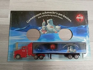 Coca Cola Sammeltruck, Weihnachtstruck mit süßen Eisbären OVP - Bild 1 von 5