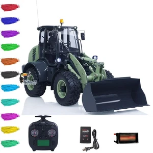 RTR Metall 1/14 Hydrauliklader Aoue WA100M-8 4CH Ventil RC Fahrzeug Licht Sound - Bild 1 von 12