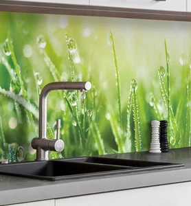 Küchenrückwand selbstklebend Wiese Spritzschutz Folie - Bild 1 von 1