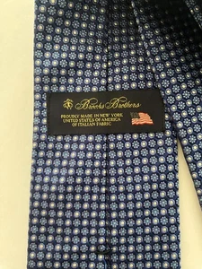 CRAVATTA SETA BROOKS BROTHERS 57X3,25" LARGHEZZA.NUOVA.USA. - Foto 1 di 2
