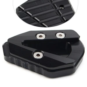 Nueva placa de ampliación de almohadilla lateral de soporte de pie negra para Yamaha YZFR6 2017-21 - Imagen 1 de 10