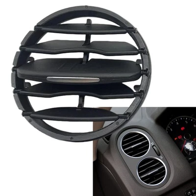 Kit de rejilla de salida de ventilación de aire delantera para automóvil para Volkswagen Tiguan 2010-2017 negro Foto 1 de 4