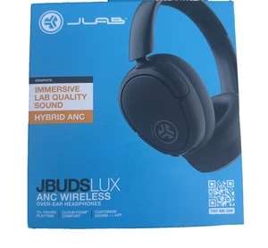 New JLab JBuds Lux Smart ANC App Bluetooth USB-C Wireless Headphones Over Ear - Picture 1 of 4