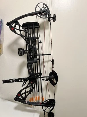 Bowtech Carbon Knight Right Handed 60-70lbs Black Bow Package - Image 1 of 2
