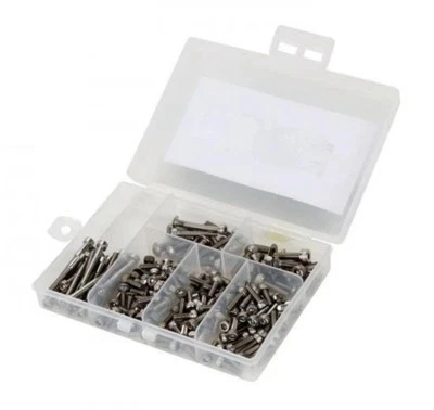 Dynamite Stainless Steel Screw Set Axial SCX10 DYNH2020 - Image 1 of 2