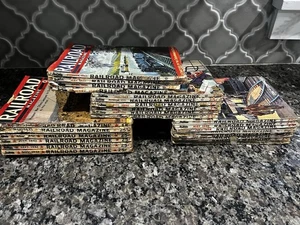 LOTE de 24-Historias de Ferrocarril Años 40-REVISTA-PULPA-LOCOMOTORA-TRENES-AÑOS 1800-1900- - Imagen 1 de 13