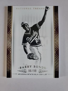 Panini National Treasures College 2015/99 Barry Bonds #11 - Imagen 1 de 2
