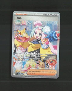 Iono 269/193 Paldea Evolved Full Art Ultra Rare Holo Pokemon Card LP+ - Picture 1 of 10