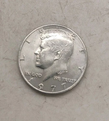 1977-P Kennedy Half Dollar Coin Nice Circulated Condition - Image 1 of 2