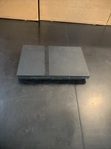 Sony PlayStation 2 PS2 Slim nur Konsole schwarz - SCPH-75001 Teile oder Reparatur. - Bild 1 von 2