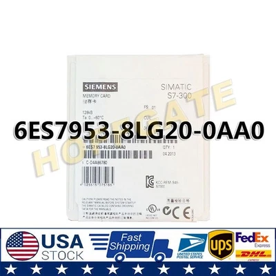 New Siemens 6ES7953-8LG20-0AA0 6ES7 953-8LG20-0AA0  SIMATIC S7 Micro Memory Card - Image 1 of 4