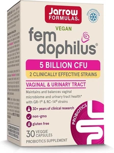 Women's Fem Dophilus, 30 Caps, Jarrow, 5 Billion CFU, Womens Health - Picture 1 of 4