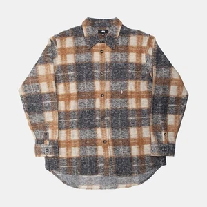 Stussy Plaid Knit Shirt / Size S / Mens / MultiColoured / Polyester - Picture 1 of 8