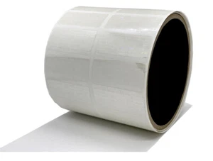 Etiqueta de seguridad transparente holográfica a prueba de manipulaciones etiqueta adhesiva 1,5" x 0,6" - Imagen 1 de 2