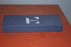 Lot De  6 Porte Couteaux Modèle  Ercuis Métal Argenté Design Vintage - Foto 1 di 3