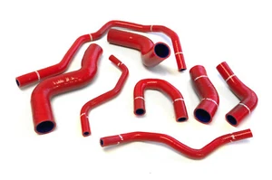M2 MOTORSPORT RED SILICONE WATER HOSES FOR VW GOLF MK5 2.0 GTI AUDI A3 S3 8P - Picture 1 of 1