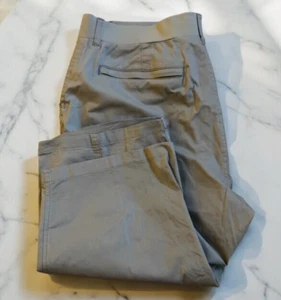 LEE Relaxed Fit Women's Size 20W Capri Pants GRAY Mid-Rise Unworn - Picture 1 of 9