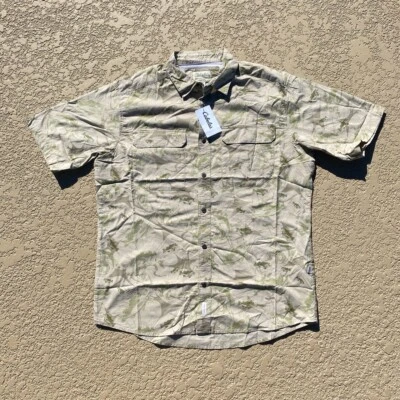Cabela's Legendary Quality Vented Fishing Shirt Mens Size L Short Sleeve NWT - Image 1 of 4