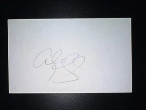 Alex Gordon, ROYALS (2007 Debut) SIGNIERTE 3x5 Karteikarte (HS) - Bild 1 von 1