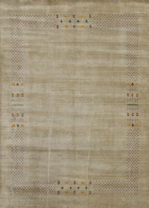 Luxurious Handmade Living Room Rug  Tribal Gabbeh Rug 8x10 ft - Picture 1 of 9