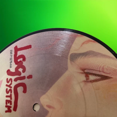 Logic System – Domino Dance 7" Picture Disc 1982 EMI Synth Japan EX - Image 1 of 4