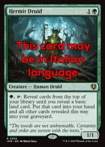 MTG HERMIT DRUID EXC - DRUIDO EREMITA 202 - INR - MAGIC - Imagen 1 de 1