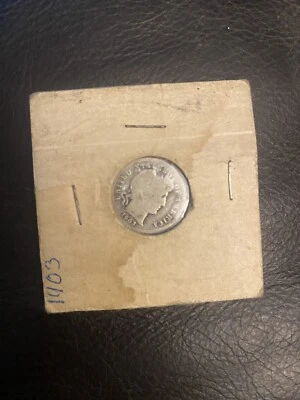 1903 P Barber Silver Dime Nice AU About Uncirculated Coin (Raw12331) - Image 1 of 2