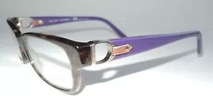 RALPH LAUREN RL6106Q 5003 DARK TORTOISE/PURPLE PLASTIC EYEGLASSES 140 53 -17 - Picture 1 of 5