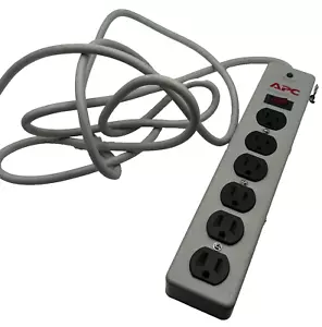 APC by Schneider Electric P6M10 APC Essential SurgeArrest Cord 6 Outlets 120VAC - Picture 1 of 8
