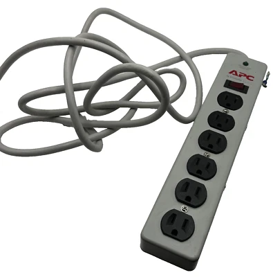 APC by Schneider Electric P6M10 APC Essential SurgeArrest Cord 6 Outlets 120VAC - Image 1 of 4