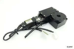 MOTORIZED ROTARY STAGE 60X60 Limited Degree EzI-SERVO Used EzM-28M-D-D MRS-I-3 - Picture 1 of 12
