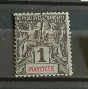 Mayotte Colonie Française Timbre N° 1 / NEUF SANS GOMME / 1892-99 - Picture 1 of 1