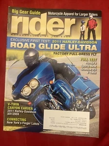 SEPTEMBER 2010 Rider - Vintage Motorcycle Magazine - Picture 1 of 2