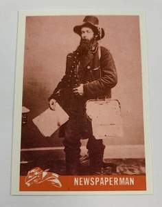 1965 Civil War Picture Card Reprint Single #15 Newspaperman - Picture 1 of 2