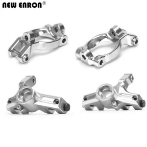 LOS234012 Front Caster Block Steering Spindle LOS234013 For Losi 1/10 Rock Rey - Picture 1 of 26