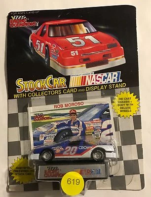1990 1/64TH EARHARDT BACK R/C NASCAR ОСНОВАНИЕ #20 РОБ МОРОЗО #619             - Изображение 1 из 2