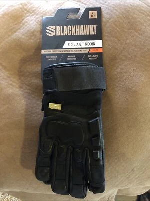 BlackHawk S.O.L.A.G. Recon Glove, Black, Large, GT007BKLG Men's Gloves - Image 1 of 2