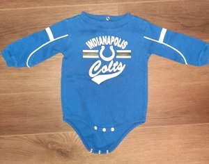 NFL Apparel Infant size 12M Bodysuit Indianapolis Colts" Blue New w/o Tags - Imagen 1 de 1